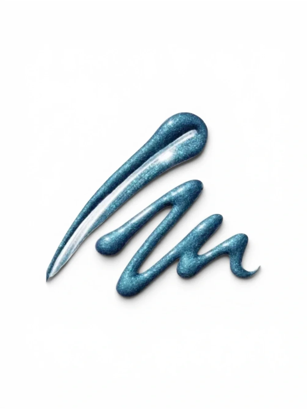 FENTY BEAUTY GLITTY LID Blue Shimmer Liquid Eyeliner 02 PEACOCK'Y